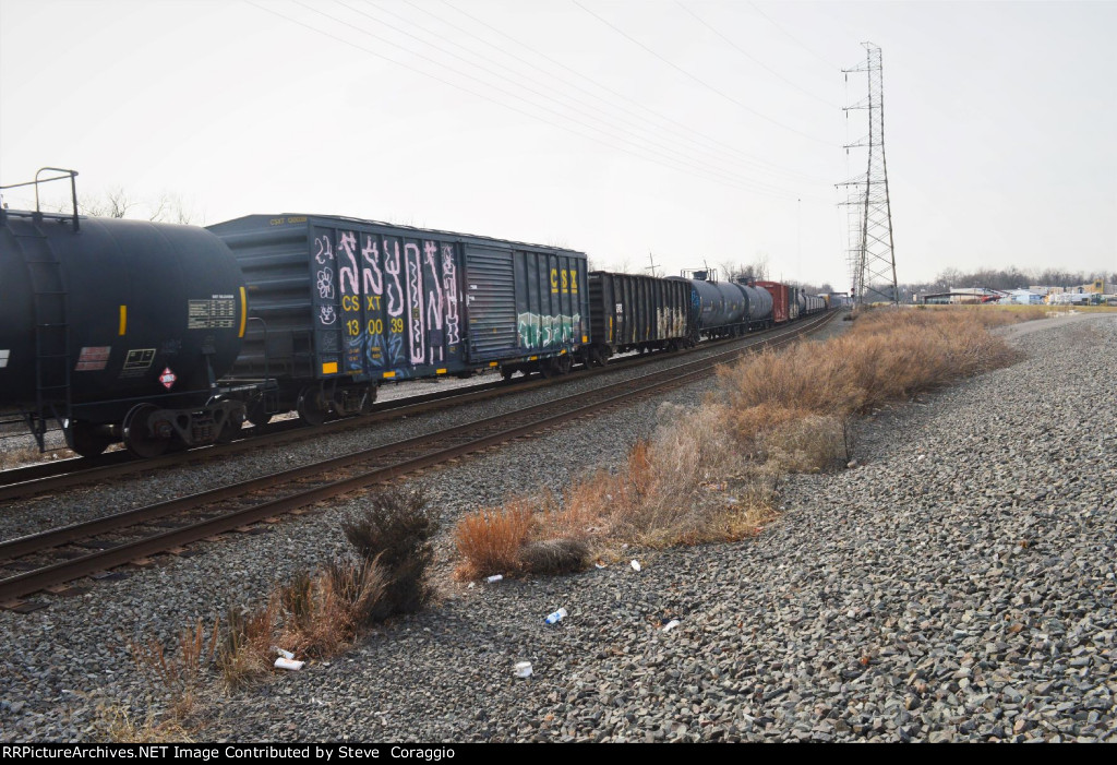 Hyrogliflicks like Grafitti on CSXT 130039